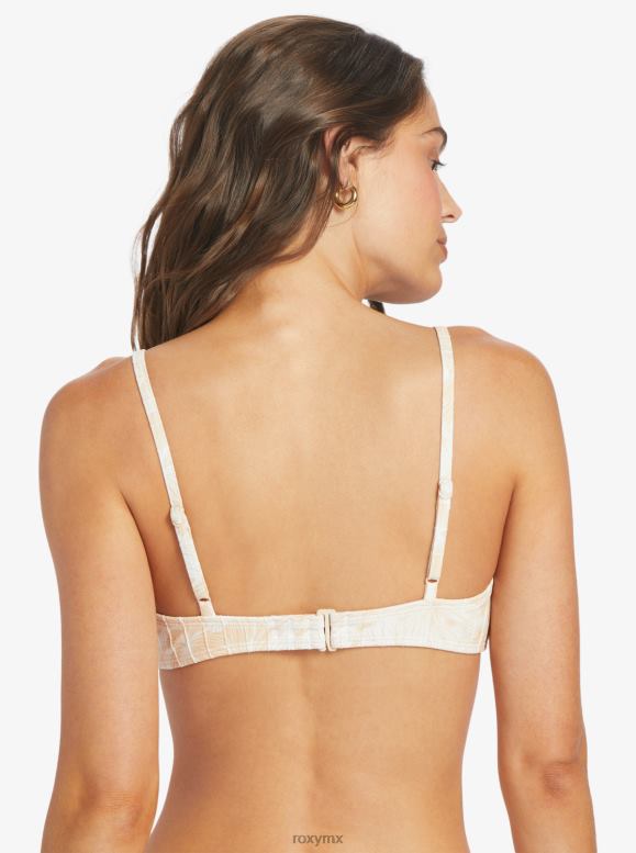 Roxy mujer Me encanta la parte superior del bikini con nudo de surf. 68XP0815