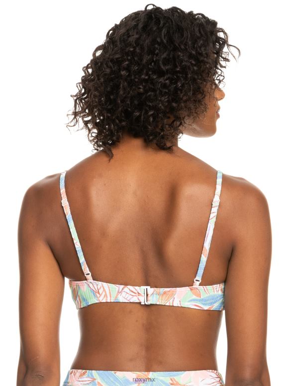 Roxy mujer Top de bikini de triángulo Love Rib The Surf Knot 68XP01001