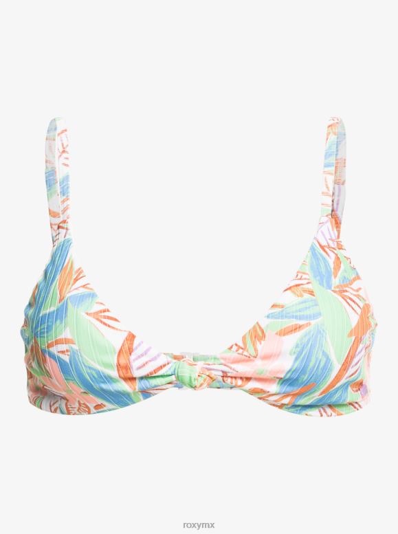 Roxy mujer Top de bikini de triángulo Love Rib The Surf Knot 68XP01001