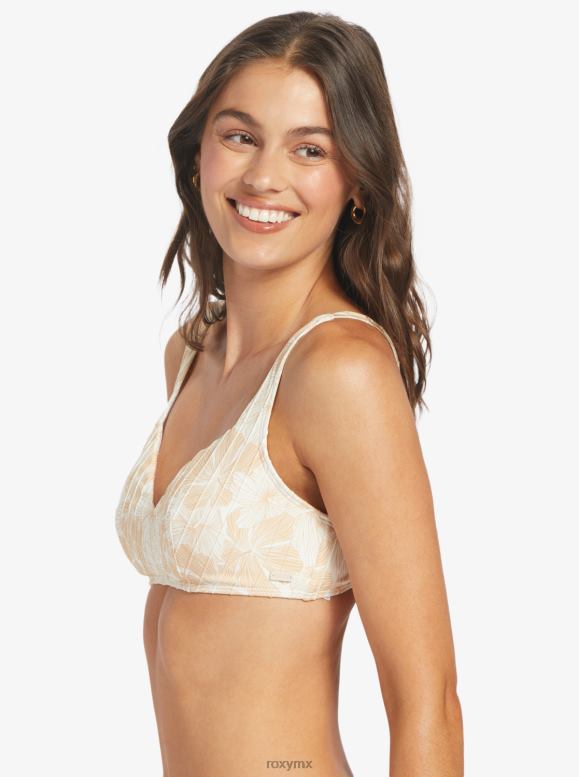 Roxy mujer me encanta la parte superior del bikini de rayos de sol 68XP0817