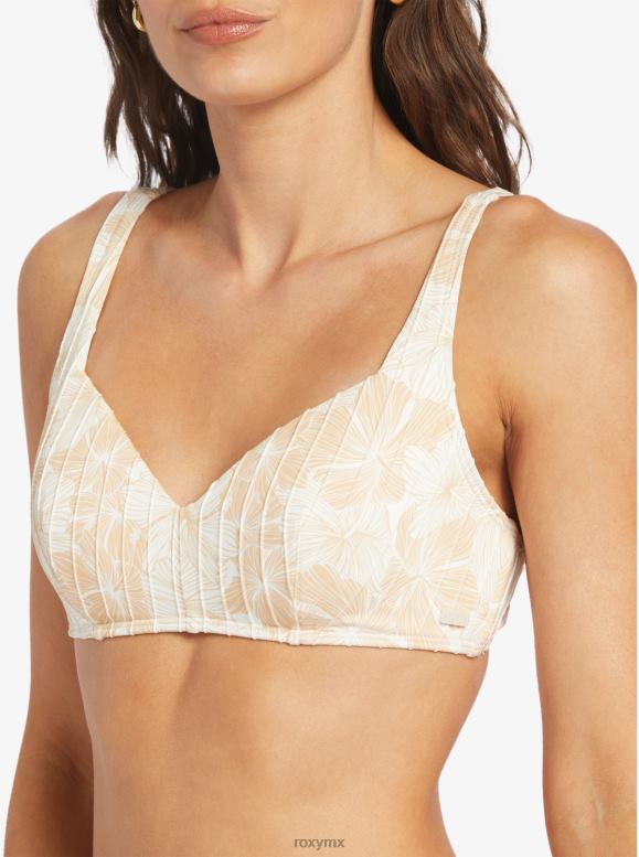 Roxy mujer me encanta la parte superior del bikini de rayos de sol 68XP0817