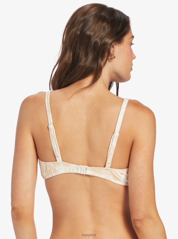 Roxy mujer me encanta la parte superior del bikini de rayos de sol 68XP0817