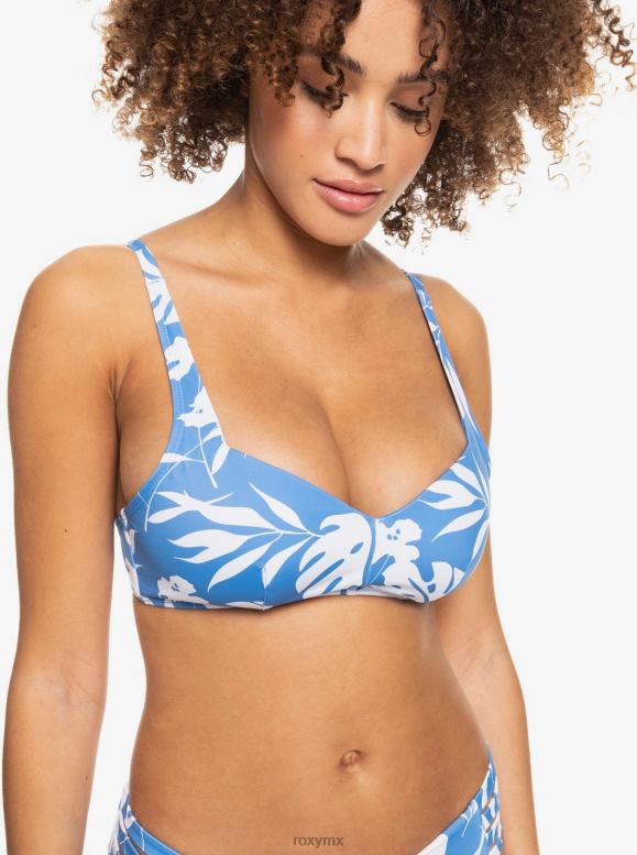 Roxy mujer parte de arriba de bikini con sostén de copa D love the sun ray 68XP0966
