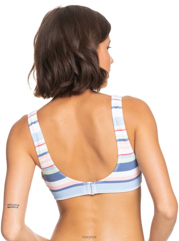 Roxy mujer parte de arriba de bikini tipo bralette 68XP0951