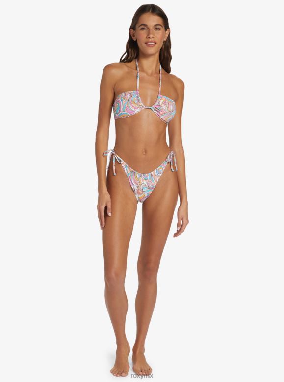 Roxy mujer parte superior de bikini de triángulo de moda clásica de playa 68XP0797