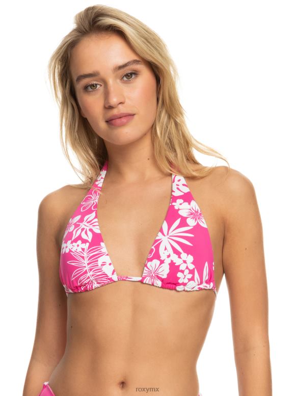 Roxy mujer top de bikini alargado beach classics estampado 68XP0646