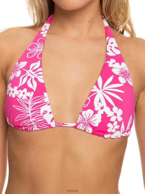 Roxy mujer top de bikini alargado beach classics estampado 68XP0646