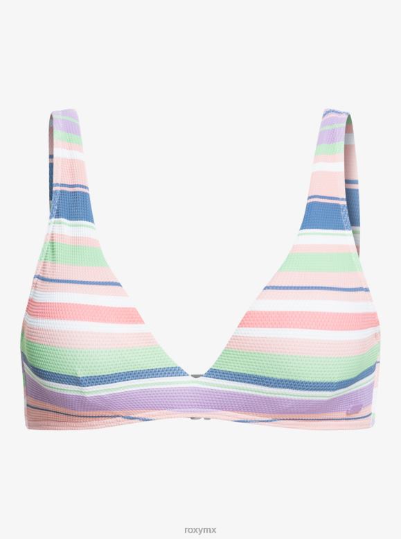 Roxy mujer top de bikini alargado con aros y hinchamiento sin fin 68XP01076