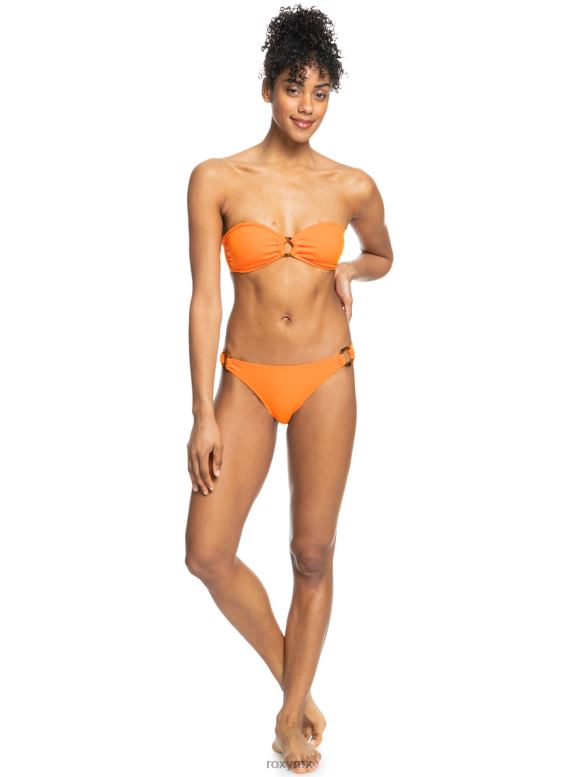Roxy mujer top de bikini bandeau color mermelada 68XP0782