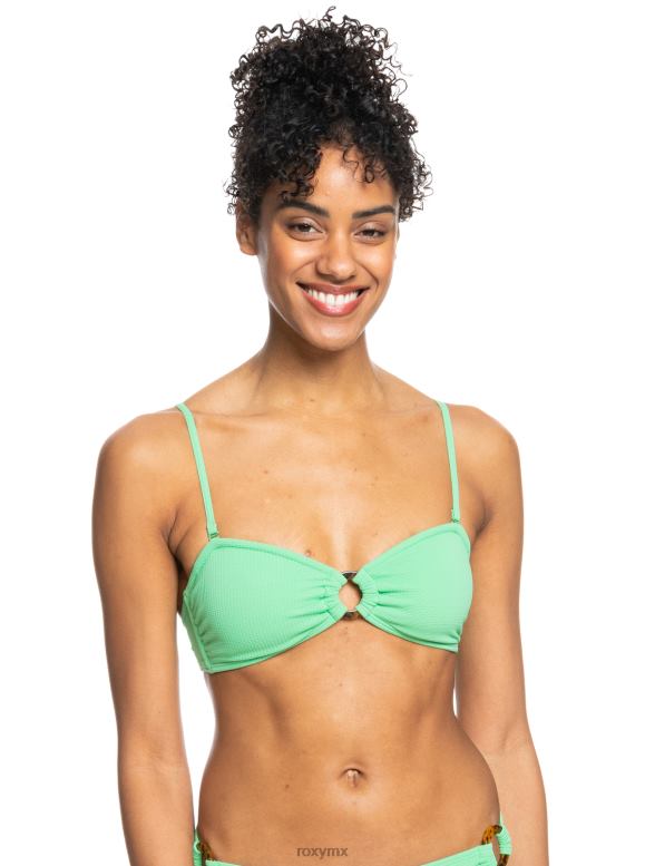Roxy mujer top de bikini bandeau color mermelada 68XP0791