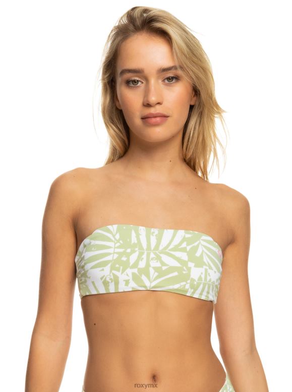 Roxy mujer top de bikini bandeau reversible tropics hype 68XP0621