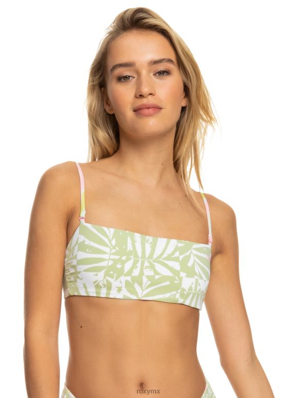 Roxy mujer top de bikini bandeau reversible tropics hype 68XP0621