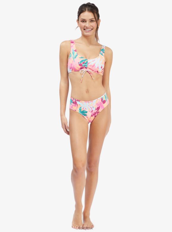 Roxy mujer top de bikini bralette atlético activo 68XP0906