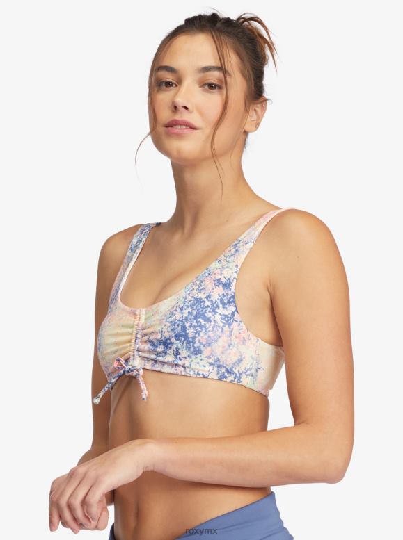 Roxy mujer top de bikini bralette atlético activo 68XP0958