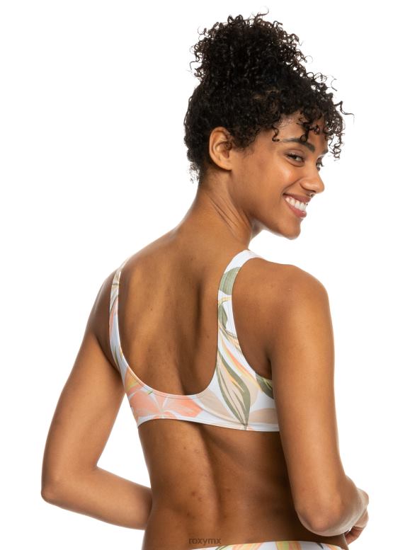 Roxy mujer top de bikini bralette beach classics estampado 68XP0877