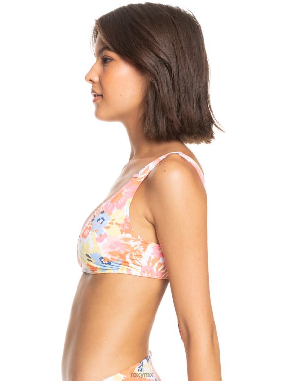 Roxy mujer top de bikini bralette beach classics estampado 68XP0913