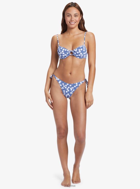 Roxy mujer top de bikini bralette con aros blumen 68XP0676