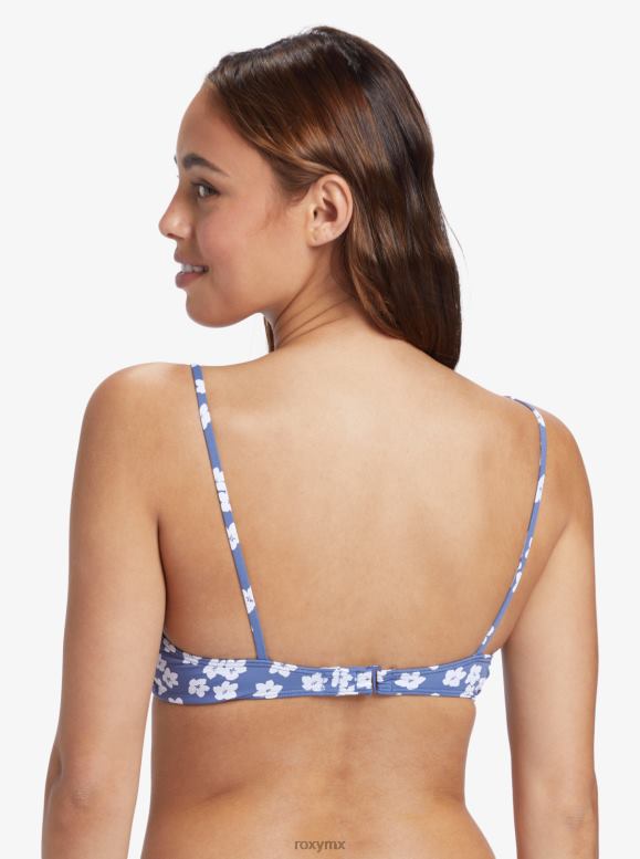 Roxy mujer top de bikini bralette con aros blumen 68XP0676