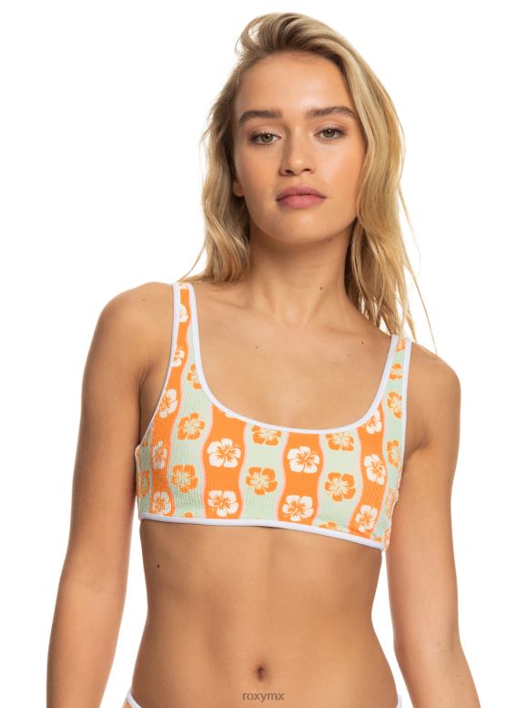 Roxy mujer top de bikini bralette ondulado 68XP0596