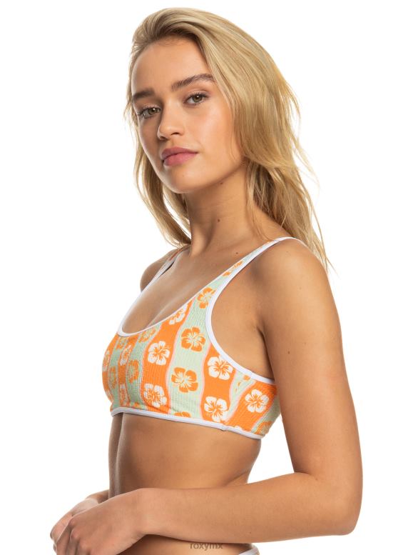 Roxy mujer top de bikini bralette ondulado 68XP0596