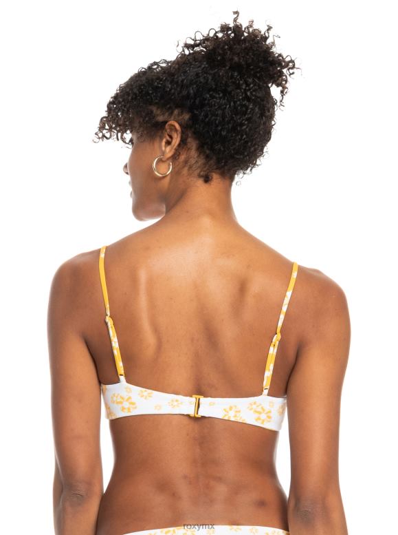 Roxy mujer top de bikini bralette reversible amante de las flores 68XP0937
