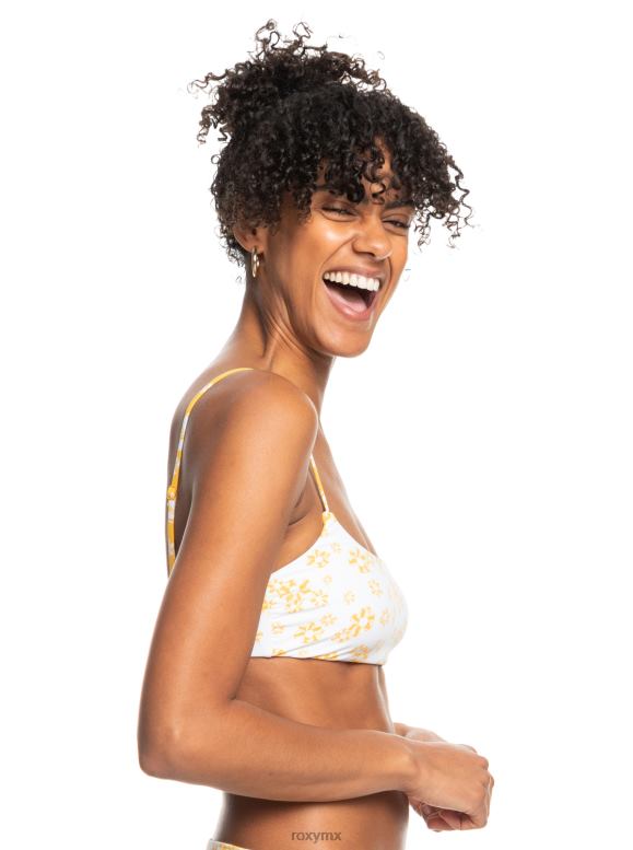 Roxy mujer top de bikini bralette reversible amante de las flores 68XP0937