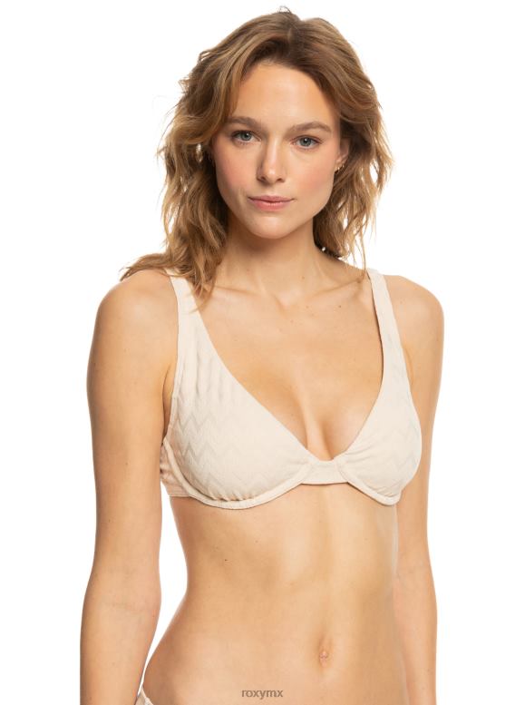 Roxy mujer top de bikini con aros copa D current coolness 68XP0933