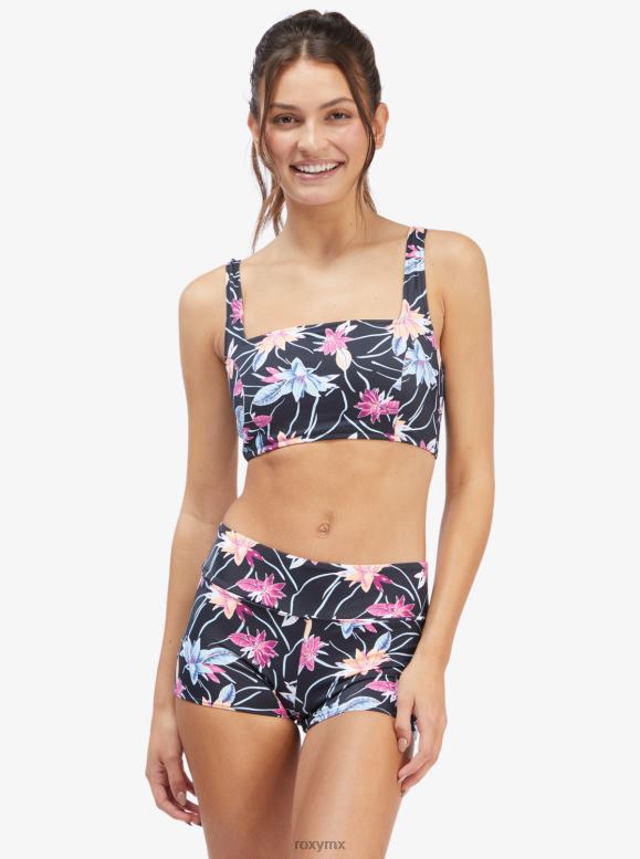 Roxy mujer top de bikini con sujetador deportivo tankini activo 68XP0926