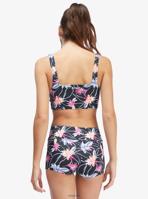 Roxy mujer top de bikini con sujetador deportivo tankini activo 68XP0926