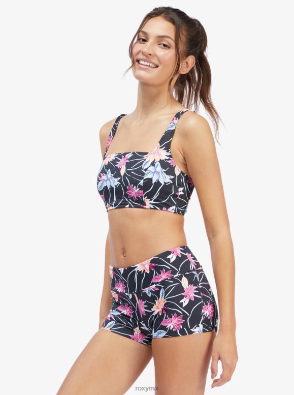 Roxy mujer top de bikini con sujetador deportivo tankini activo 68XP0926