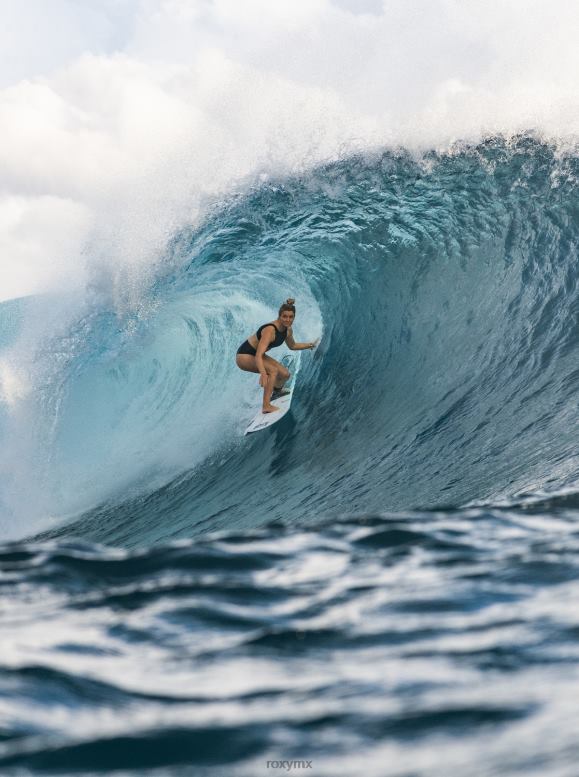 Roxy mujer top de bikini corto pro the pop up 68XP0714