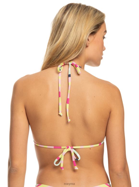 Roxy mujer top de bikini de rayas soul tiki tri 68XP0651