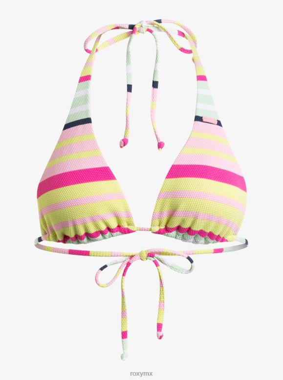 Roxy mujer top de bikini de rayas soul tiki tri 68XP0651