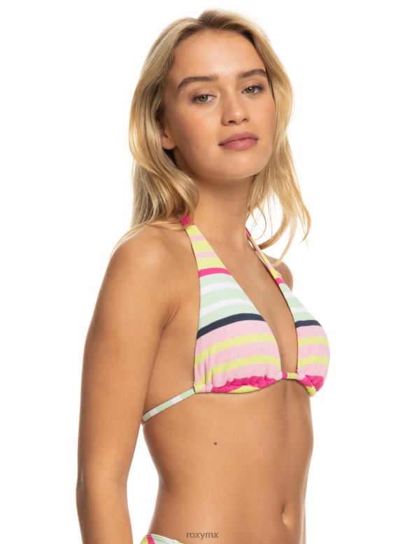Roxy mujer top de bikini de rayas soul tiki tri 68XP0651