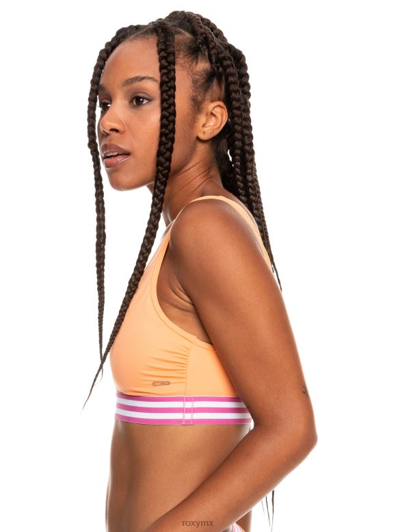 Roxy mujer top de bikini de triángulo alargado retro rad 68XP01005