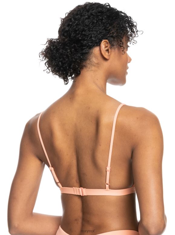 Roxy mujer top de bikini de triángulo clásico de playa 68XP0888