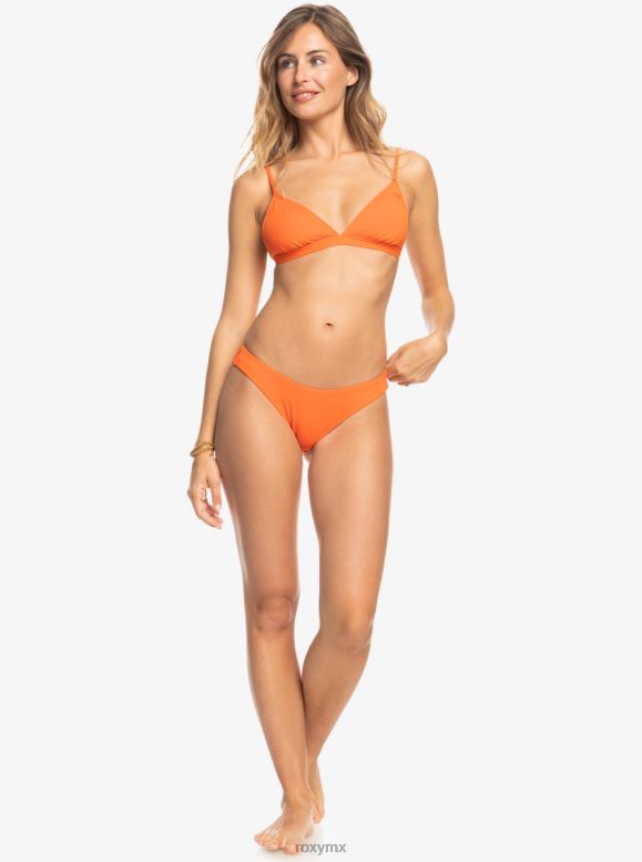 Roxy mujer top de bikini de triángulo clásico de playa 68XP0900