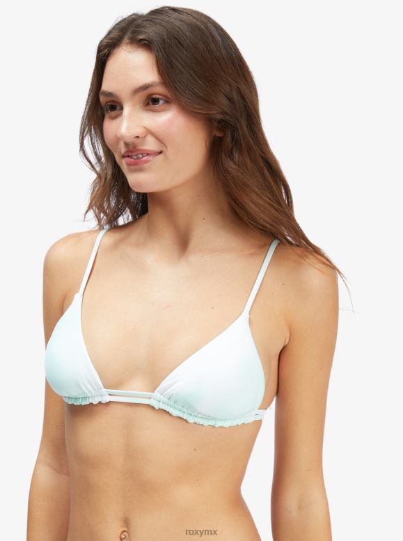 Roxy mujer top de bikini de triángulo reversible Palm Tree Dreams 68XP0938