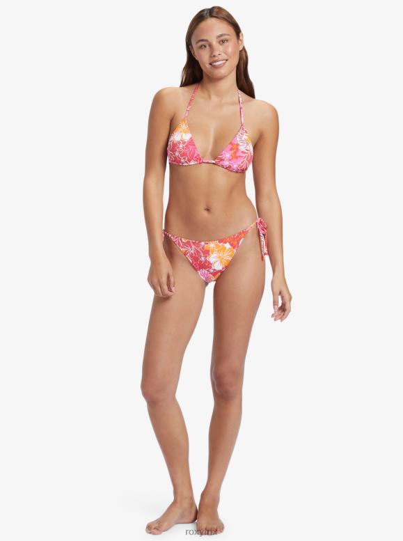 Roxy mujer top de bikini de triatlón tiki con rocío de mar 68XP0684
