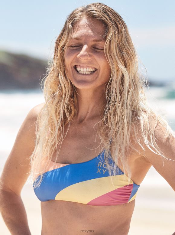 Roxy mujer top de bikini tipo bralette pop surf 68XP01073