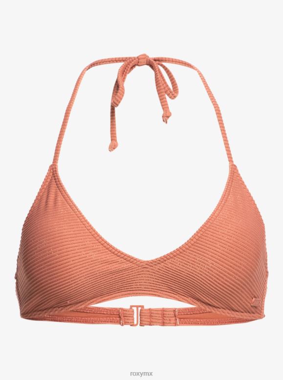 Roxy mujer top de bikini triangular de coco 68XP0834