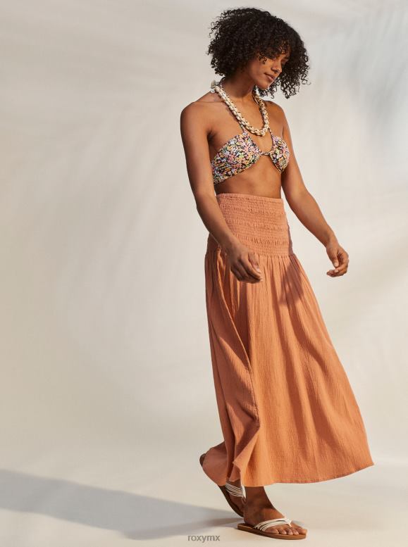 Roxy mujer top de bikini triangular estampado beach classics 68XP0841