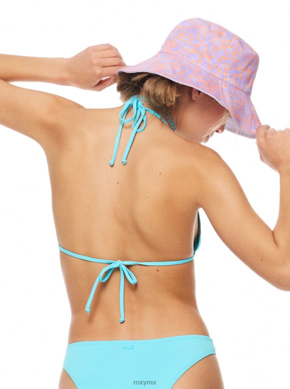 Roxy mujer top de bikini triangular tiki beach classics 68XP0591