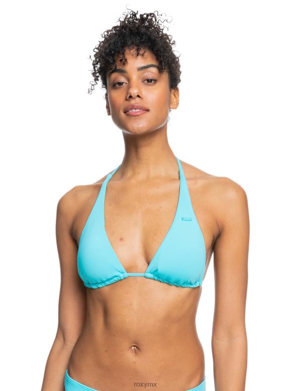 Roxy mujer top de bikini triangular tiki beach classics 68XP0591