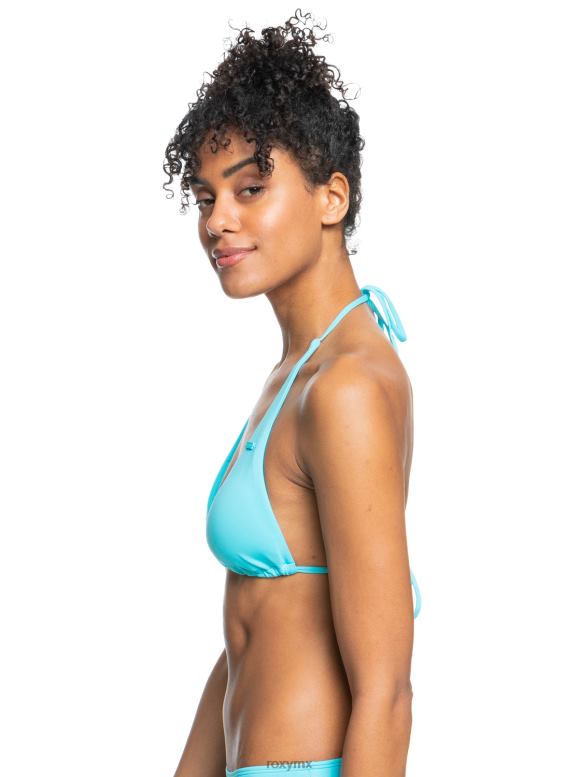 Roxy mujer top de bikini triangular tiki beach classics 68XP0591