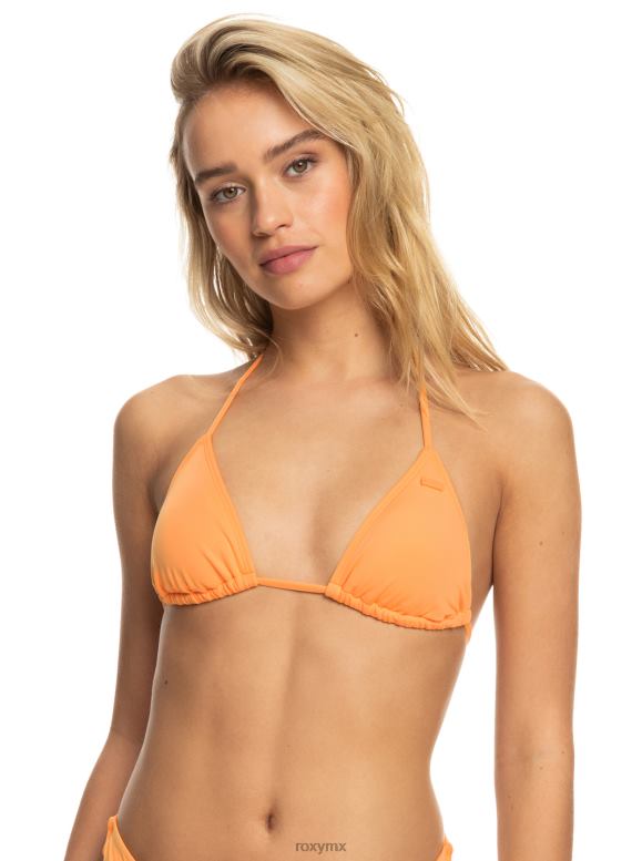 Roxy mujer top de bikini triangular tiki beach classics 68XP0604