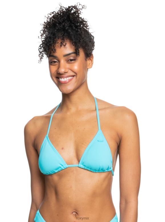 Roxy mujer top de bikini triangular tiki beach classics 68XP0773