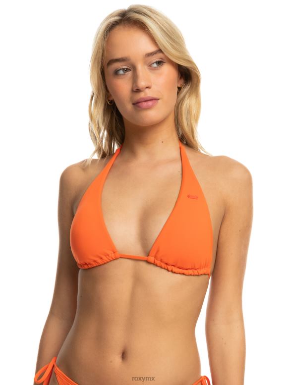 Roxy mujer top de bikini triangular tiki beach classics 68XP0892