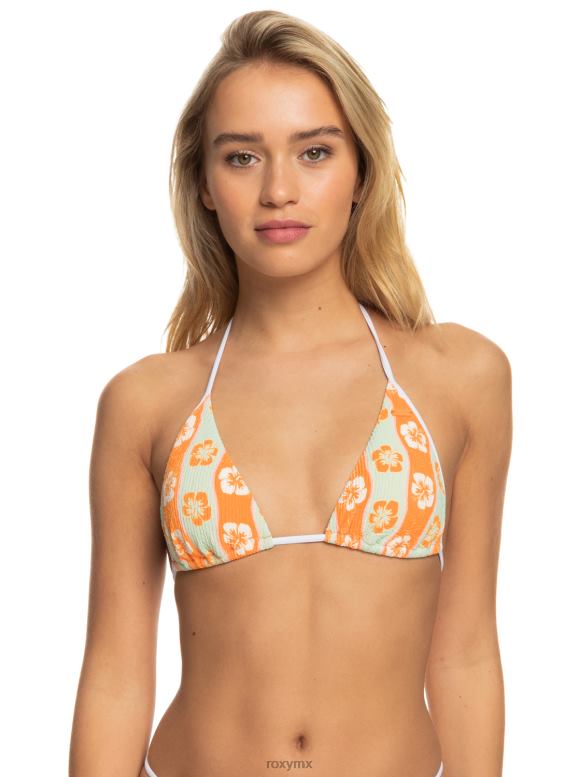 Roxy mujer top de bikini triatlón tiki ondulado 68XP0594