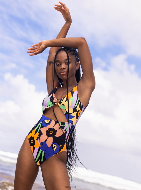 Roxy mujer traje de baño de una pieza de mermelada de color 68XP0789